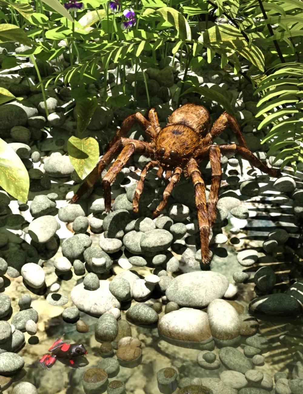 19258 goliath bird eater defense